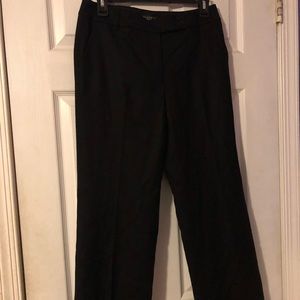 Talbots petite black dress pants